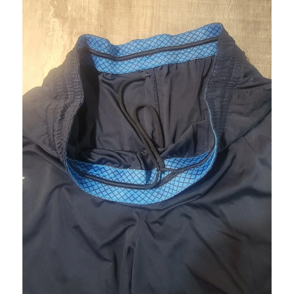 Nike Elite Basketball Shorts Mens 2XL Navy Blue Mesh Athletic Gym 776119-451